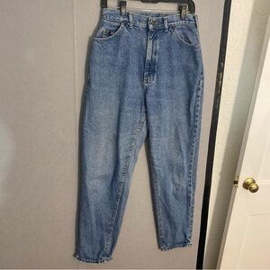 VINTAGE Lee Denim Jeans Blue 100% Cotton Women’s High Rise Jeans Size 14